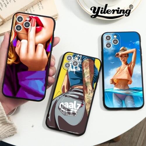 Fashion woman Lips Case for iPhone 11 12 Pro Max XS Max SE 2020 8 7 Plus Cases For iPhone X XR 6 6S 7 8 Plus 12mini Shell Cover