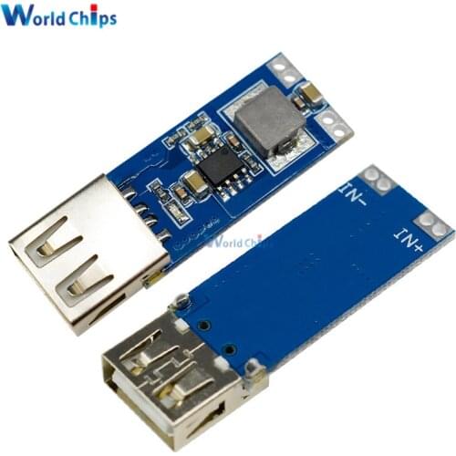 Power Charge Module Step Up DC-DC 3V/3.3V/3.7V/4.2V to 5V USB 1A 2A Step Up Step-Up Boost Converter Vehicle Power Charge Module