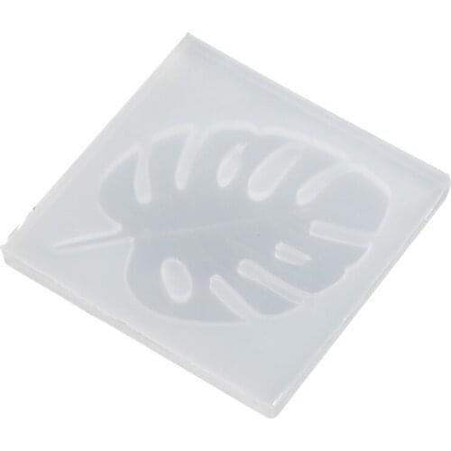 Leaf Transparent Crystal Epoxy Gel Silicone Mold UV Resin Glue Molds Cake Sugar Chocolate Crafts Mould DIY Jewelry Making