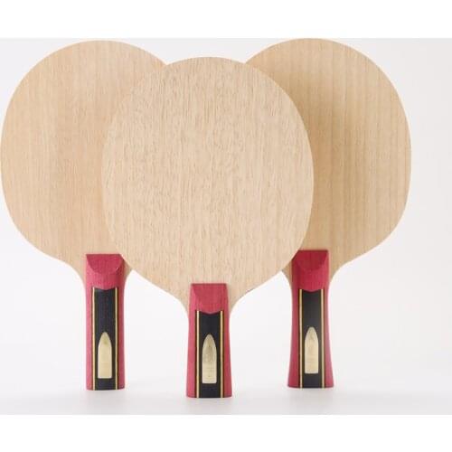Stuor 5 layers wood with 2 layers super zlc carbon fiber table tennis racket only blade for ping pong FL CS ST grip
