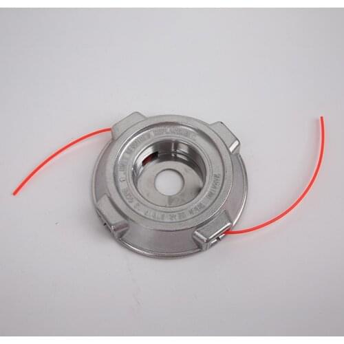 Replacement String Trimmer Head, Aluminum Plate Grass Head A-10, Universal Line String Trimmer Head Grass Brush Mower