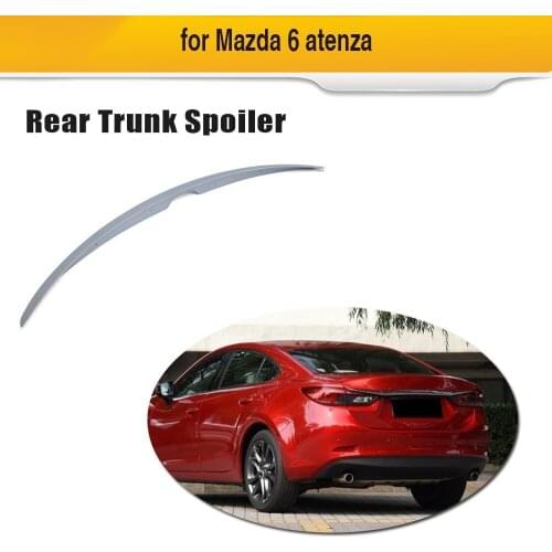 ABS Rear Trunk Lip Spoiler For Mazda 6 Atenza 2014 2015 2016