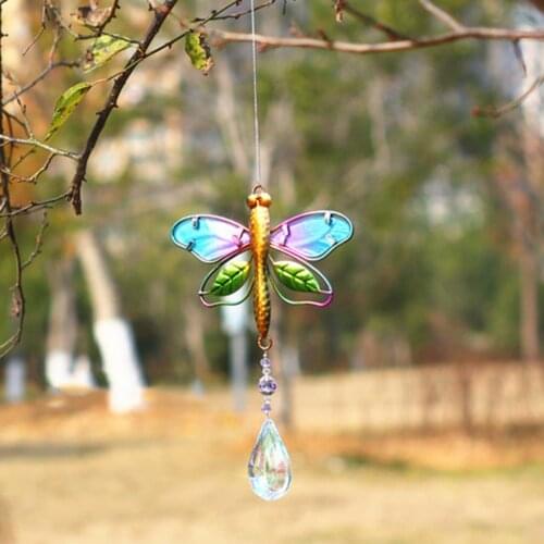 Glass Ball Crystal Reflecation Rainbow Maker Prisms Wind Chime