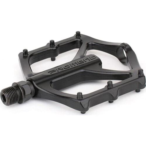 Bicycle Pedals Aluminum Alloy Enclosed Self-lubricating Bearing Pedals Durable Frosted Mountain Bike Peilin Pedals