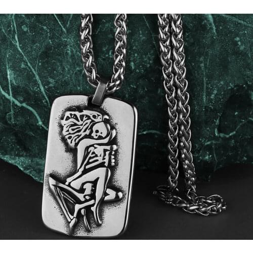 Vigorously Vikings Punk Necklaces