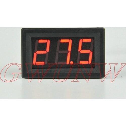 GWUNW BY356A 0-30.0A(30A)External shunt 3 bit 0.56 inch LED digit ammeter Current Panel Meter