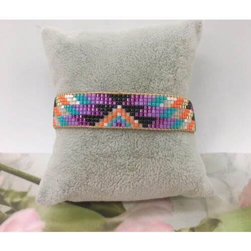 BLUESTAR Femme Bracelet Turkish Evil Eye Bracelets Geometric Pattern Pulseras Mujer Moda Handmade MIYUKI Jewelry 2021