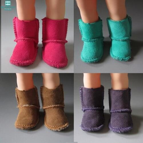 7cm Sheepskin Boots Shoes for dolls 1/4 BJD Doll and 16 Inch 40cm doll (No cartons)