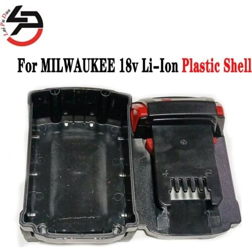 LPD 18v Li-Ion Rechargeable Battery case for MILWAUKEE Plastic Shell( Box No Cells Inside)