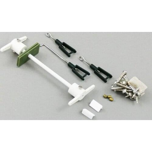 Tail Landing Gear Sterring Assembly for LX Model Sky flight Hobby 1200mm wingspan F4U rc warbird plane