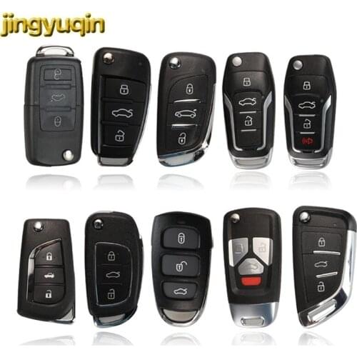 Jingyuqin 5pcs KD Remote Car Key B01 B02 B11 B12 B13 B16 B20 B26 B29 B Series For URG200/KD200/KD900 Machine Universial 3 Button