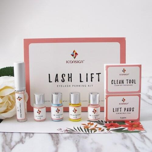 Dropshipping Lash lift Kit Makeupbemine Eyelash Perming Kit ICONSIGN Lashes Perm Set Can Do Your Logo And Ship By Fast Shippment
