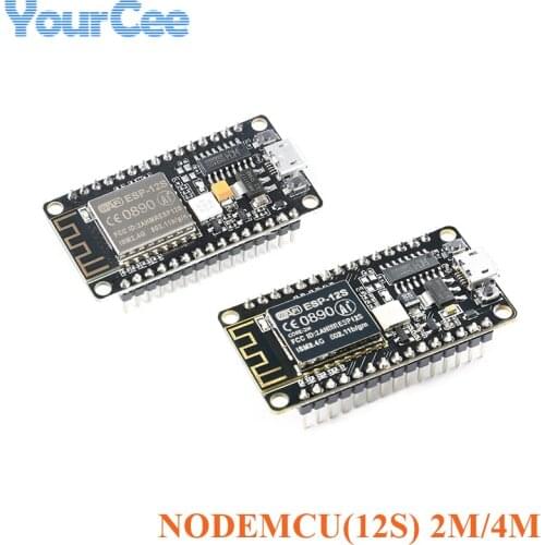 ESP8266 Development Board Module 4M 2M CH340C NodeMCU Lua WiFi IoT PCB Board ESP8266 ESP 12S WIFI Wireless Module for Arduino