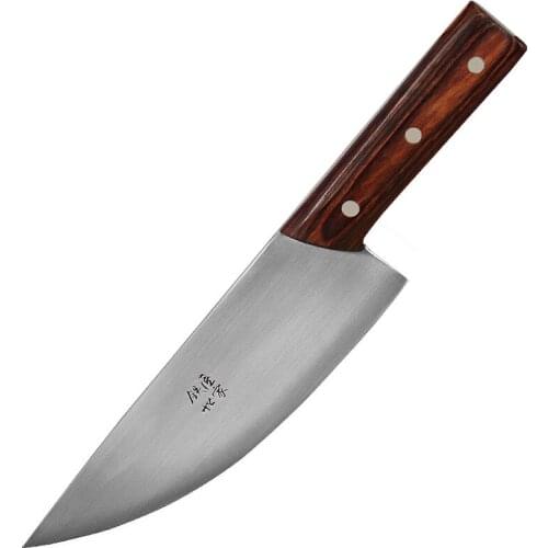Professional chef knives 8 inch chinese handmade forged stainless steel butcher boning knife fish meat vegetable kitchen knives