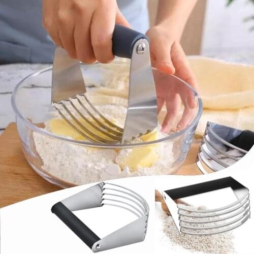Stainless Steel Flour Mixer Manual Uniform Dough Splitter Divider Baking Pastry Tool Home Kitchen Accessories