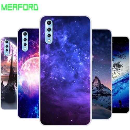 Silicone Case For VIVO V17 Neo V17Neo Soft Art Print Back Cover For VIVO V17 Neo Capa S1 1907 6.38" Clear TPU bumper Phone Case