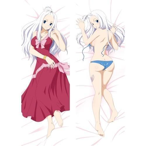 FAIRY TAIL Mirajane Strauss Pillow Case Cosplay Dakimakura Hugging Body