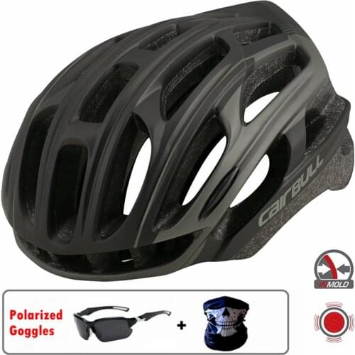 Cairbull Ultralight Men Women Cycling Helmets Safe Tail Light Road Bike MTB Cap Bicycle Helmet Casco Ciclismo Motorcycle Helmets