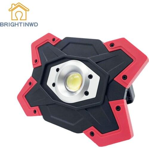 BRIGHTINWD LED Camping Lantern Tent Flashlight USB Rechargeable Power Bank Searchlight 18650 Battery Spotlight Portable Lamp