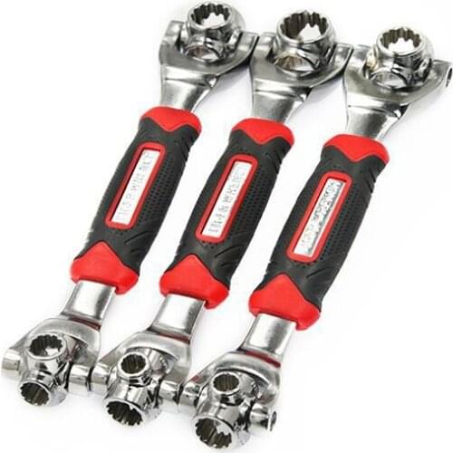 48 In 1 360 Degree Universal Key Ratchet Spline Bolts Torx Wrench Furniture Car Repair Spanner Repair Shop Tiger Wrench Tools