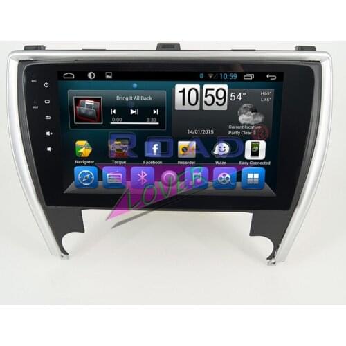 Wanusual 10.Iich 2G+32GB Android 6.0 Car Head Unit Media Center Player For Toyota Camry 2015- USA Version GPS Naviagtion NO DVD