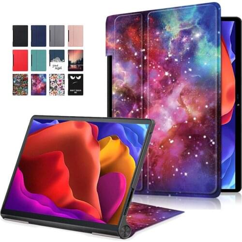 Tablet Case for Lenovo Yoga Smart Tab 10.1 YT-X705F Leather Folio Shell Cover for Funda Lenovo Yoga Tab 11'' 2021 YT-J706F Case