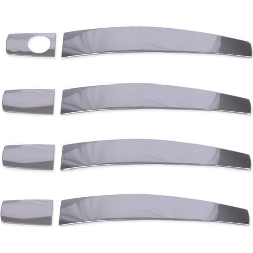 CITALL 8Pcs Car Styling Stainless Steel Door Handle Covers Trim Molding For Chevrolet Cruze Captiva Camaro Spark Buick Excelle