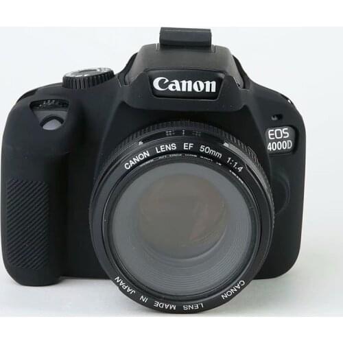 For Canon 3000D 4000D Rubber Silicon Protective Case Body Cover Soft camera bag T100 DSLR Protector Frame Skin Aseptic products