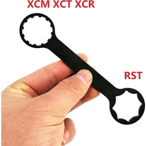 Bike Fork Repair Tool XCR XCM XCT RST Damper Preload Remove Install Wrench Bicycle Fork Damping Adjustment Knob Dual-use Wrench