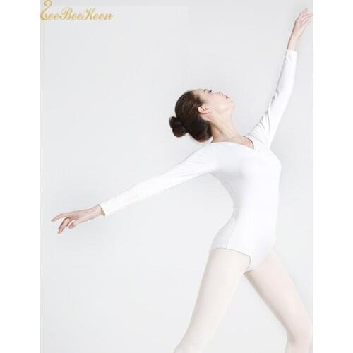 Long Sleeve spandex Bodysuit Adult Dance Yoga Ballet Leotard Bailarina Gymnastics Leotard For Women Leotards For Ballerina