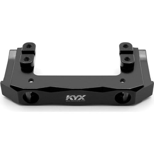 KYX Racing Front Frame Brace Connector Front Mount Servo Mount Upgrades Parts for RC Crawler Car Axial SCX10 II 90046 Chassis