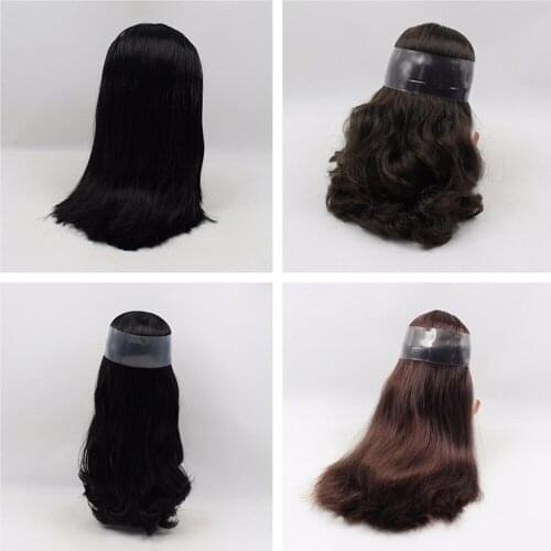 RBL Blyth Doll Scalp Wigs Including the Hard Endoconch Black Series