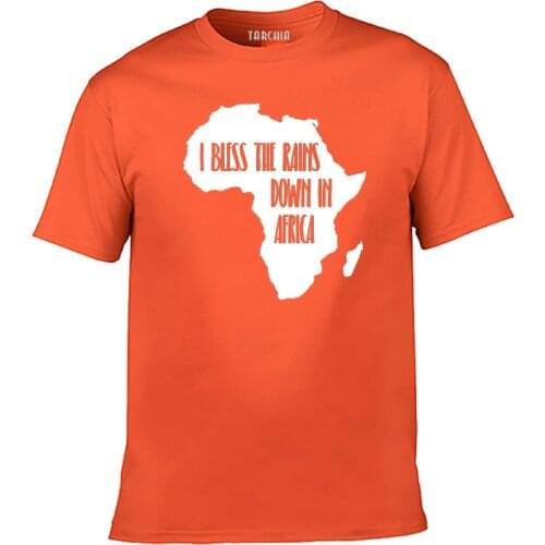 TARCHIA Men New Short Sleeve Boy Casual Homme 2021 Summer Brand t-shirt Cotton Top Tee Tshirt T Shirt Plus Bless Rains Africa