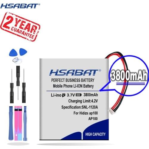 New Arrival [ HSABAT ] 3800mAh Replacement Battery for Hidizs. ap100 player AP100
