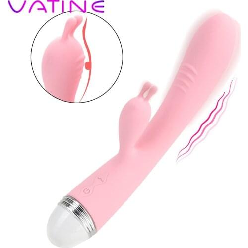 VATINE 10 Speeds Dildo Vibrator Sex Toys For Women Clitoris Stimulator Rabbit Vibrators Female Masturbator G-spot Massager