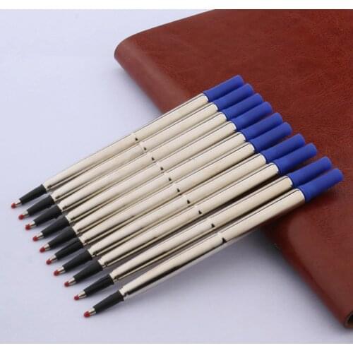 10pcs jinhao Blue Good Quality 0.7mm Rollerball Pen Refills