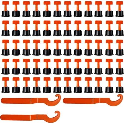 153 PCS Tile Leveling System Toolkit Level Wedges Alignment Spacers for Leveler Locator Spacers Plier Flat Ceramic Floor Retail