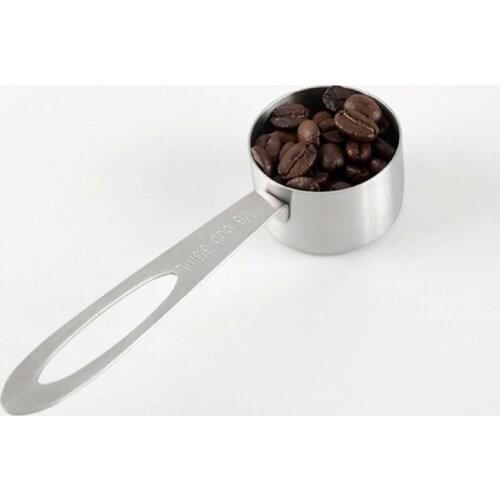 30ml Creamer Flour Tea Cocoa Coffee Scoop Polished Surface Food Grade 304 Stainless Steel Coffee Measuring Spoon for Bar Shop