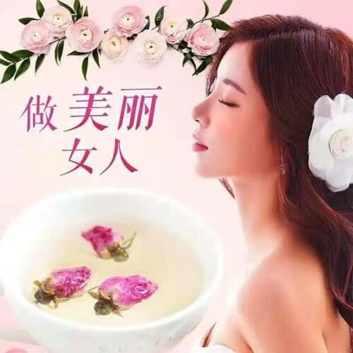 500g Fragrant Natural Dried Red Rose Buds Organic Dried Flowers Buds Women Gift Wedding Decoration