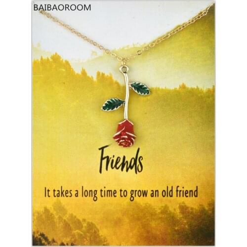 12pcs 8 Colors Fashion Jewelry Fine Hollowed Rose Flower Pendant Necklace For Women Girl Gift