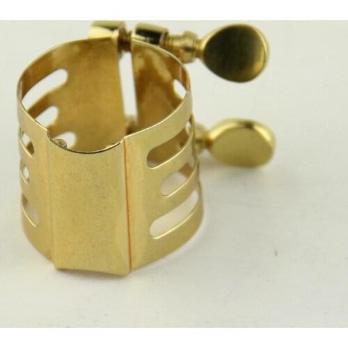 Alto Saxophone Sax Mouthpiece Ligature Metal Clip Fastener