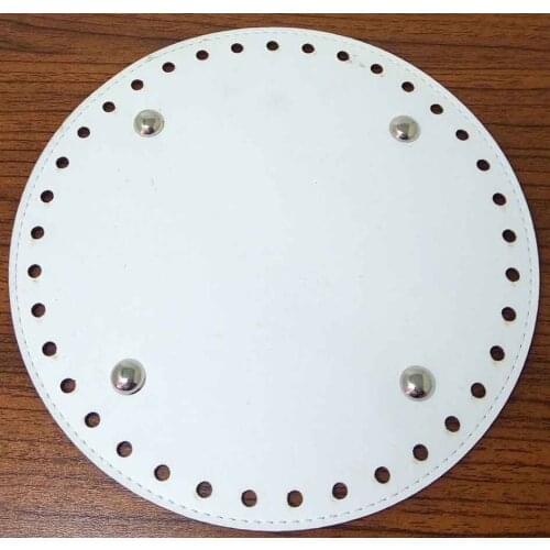 White color 20 cm round base