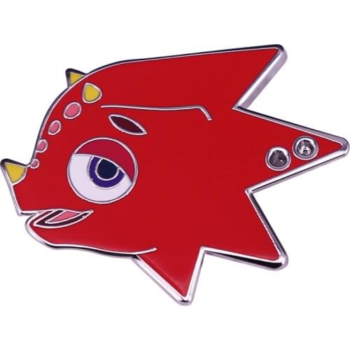 Flick a Bug Catcher Pin Animal Crossing New Horizons Game Art Jewelry