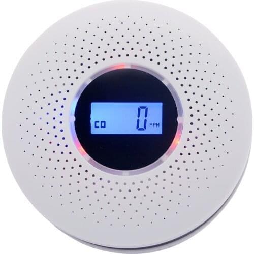 CO Smoke Detector Universal Fire Alarm Carbon Monoxide Sensor For Kitchen Restaurant Hotel Home Security