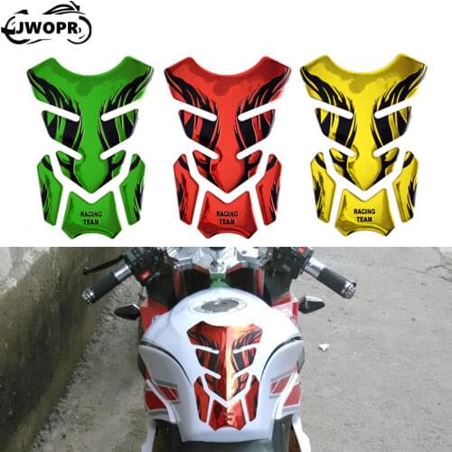 JWOPR Motorcycle Fuel Tank Sticker Body Sticker Universal 3D Fishbone Sticker Car Sticker for Honda for Yamaha for Suzuki