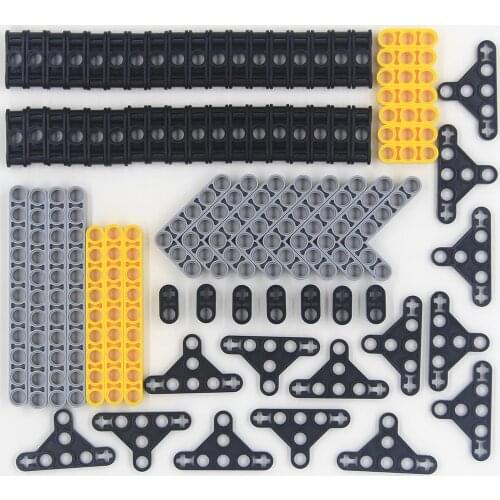 New 79pcs model building blocks toy boy parts technic building bricks children toys studless beams frams compatible with Lego