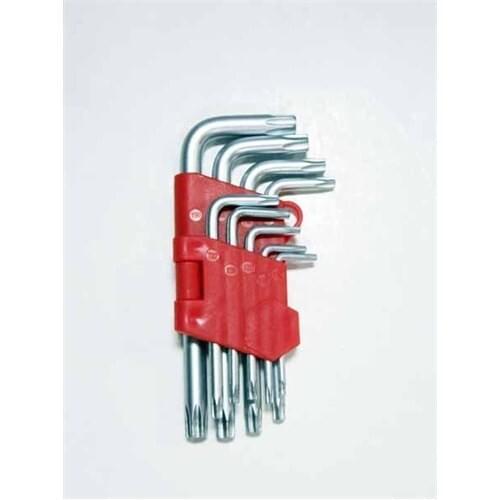 Star 9 PCs Different End Allen Wrench Set Hex Keys Tool L Type Hand Tools Kit Repair Tools Bicycle Accessories