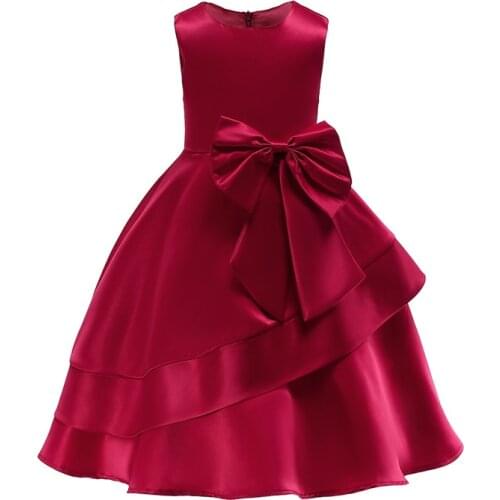 Mr Qing narrationA new summer dress for children in 2019 girls birthday and wedding costumes