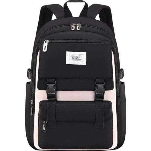 New Girls High Capacity Casual Backpack For Teenage Women Waterproof Nylon Bagpack 2021 Fashion kids Lightweight School Bag