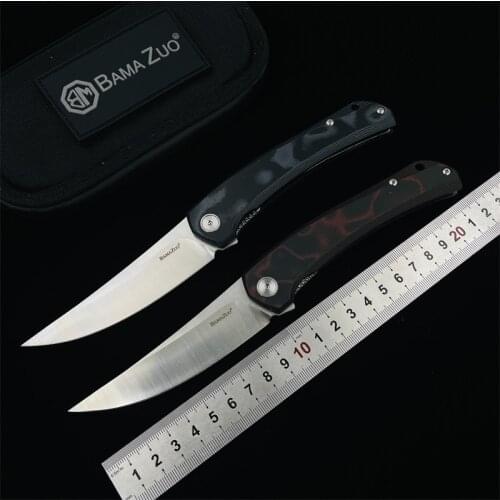 Yon Xanadu Original YX-641 Folding knife 14c28n steel G10 handle outdoor Camping Hunting Fishing Survival Pocket Kitchen fruit E